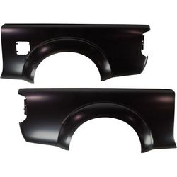 Replacement Quarter Panel Steel Primed, Rear, Driver & Passenger Side, 1-year unlimited-mileage warranty SET-RN55210003