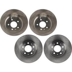 SureStop Brake Disc Pro-Line Series, Front & Rear, 3-year or 36,000-mile limited warranty SET-STPV27110035-4-A