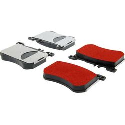 Centric Brake Pad Set PQ Pro Series, Front, 90-day or 3,000-mile limited warranty 500.167