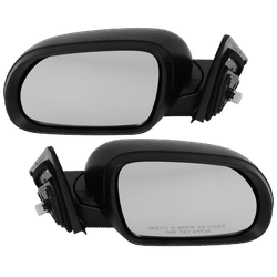 Kool Vue Mirror Textured Black, Driver & Passenger Side, 1-year limited warranty SET-KI29ER