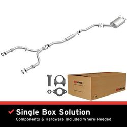 BRExhaust Exhaust System Made of Aluminized Steel Direct-Fit Series, 2-year limited warranty 106-0159