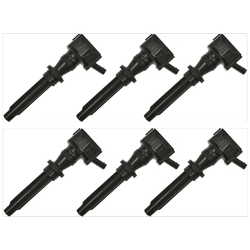 Standard Ignition Coil OE Replacement, 3-year or 36,000-mile limited warranty SET-SIUF730-6