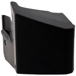 Replacement Fender Flares Plastic Textured Black, Front, Driver Side, Lower Section, 1-year unlimited-mileage warranty RT22130019