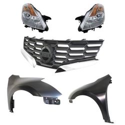 Replacement Fender Steel Primed, Front, Driver & Passenger Side, 1-year unlimited-mileage warranty KIT-030823-45