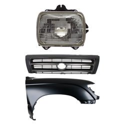 Replacement Fender Steel Primed, Front, Passenger Side, 1-year unlimited-mileage warranty KIT-031323-14601