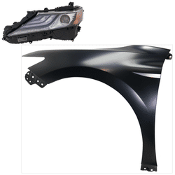 Replacement Fender Steel Primed, Front, Driver Side, 1-year unlimited-mileage warranty KIT-031323-13405