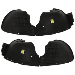 Replacement Fender Liner, Front, Driver & Passenger Side, 1-year unlimited-mileage warranty SET-RC22210069