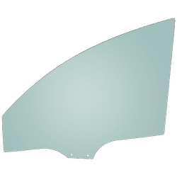 Replacement Door Glass, Front, Driver Side, 1-year unlimited-mileage warranty RM48010038