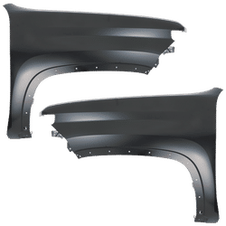 Replacement Fender Steel Primed, Front, Driver & Passenger Side, 1-year unlimited-mileage warranty SET-RC22010037