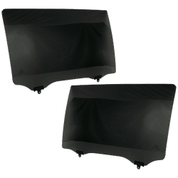 Replacement Door Glass, Rear, Driver & Passenger Side, 1-year unlimited-mileage warranty SET-RT48130033