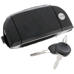 Vaico Exterior Door Handle Black, Front Or Rear, Driver Side, 2-year or 24,000-mile limited warranty V10-2153