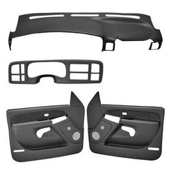 Coverlay Interior Restoration Kit ABS Plastic Dark Gray Dash Cap, Instrument Panel Cover, Lifetime limited warranty 18-597C63FB-DGR