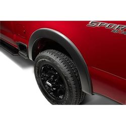 Bushwacker Fender Flares Black, Rear, Driver & Passenger Side, Lifetime limited warranty 20148-02