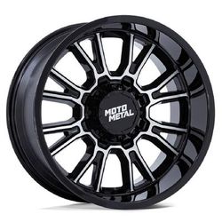 Moto Metal Wheel Aluminum Black, Lifetime Structural Limited Warranty With 1 Year On Finish MO810BD18906701