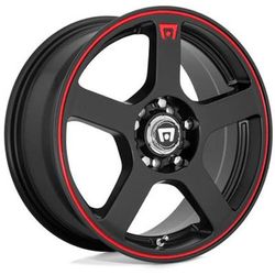 Motegi Wheel Aluminum Black, Lifetime Structural Limited Warranty With 1 Year On Finish MR11667003740
