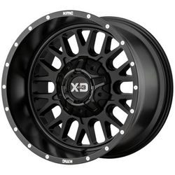 XD Wheel Aluminum Satin Black, Lifetime Limited Warranty on Structure; 1 Year Finish XD84229086700