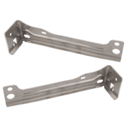 Replacement Fender Support, Front, Driver & Passenger Side, 1-year unlimited-mileage warranty SET-RF22370025