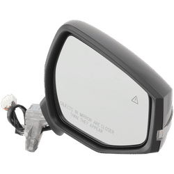 JC Whitney Mirror Paintable, Passenger Side, 1-year limited warranty JKA130ER-S