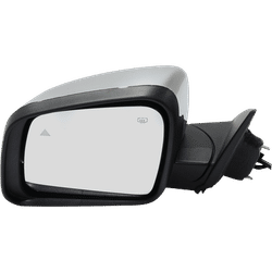JC Whitney Mirror Chrome, Driver Side, 1-year limited warranty JDG123CL-S