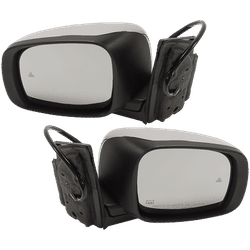 JC Whitney Mirror Chrome, Driver & Passenger Side, 1-year limited warranty SET-JDG143CR-SB