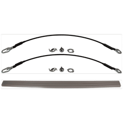 Replacement Tailgate Molding Brown, 1-year unlimited-mileage warranty KIT-062424-C28
