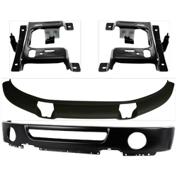 Replacement Bumper Steel Paint to Match, Front, 1-year unlimited-mileage warranty KIT-071824-C519