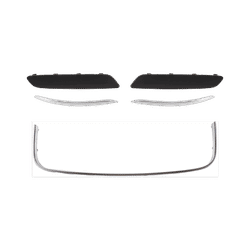 Replacement Grille Trim Chrome, 1-year unlimited-mileage warranty KIT-072924-C1717