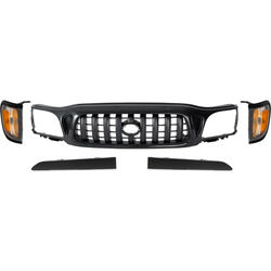 Replacement Grille Assembly Plastic Paintable Grille, 1-year unlimited-mileage warranty KIT-072924-C1708