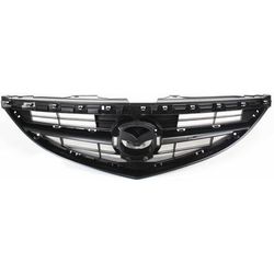 Replacement Grille Assembly Plastic Textured Black Insert, 1-year unlimited-mileage warranty REPM070104