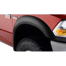 Bushwacker Fender Flares Plastic Black Extend-A-Fender Series, Front, Driver & Passenger Side, Lifetime limited warranty 50045-02