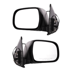 Kool Vue Mirror Textured Black, Driver & Passenger Side, 1-year limited warranty SET-TY67ER