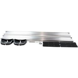 Lund Running Boards Aluminum Brite anodized Trailrunner Diamond Multi-Fit Series, Lifetime limited warranty 291141