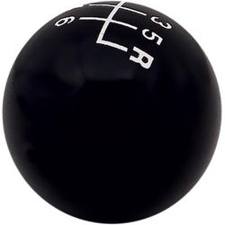Hurst Shift Knob Plastic Black Round Classic Series, 1-year limited warranty 1630140