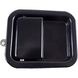 Omix Interior Door Handle Plastic Black, Front, Driver or Passenger Side, 5-Year Limited Warranty 11812.06