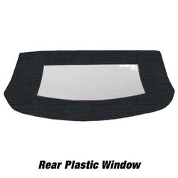 Kee Auto Top Convertible Rear Window Vinyl Black, CD1061CO09SDX