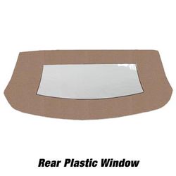 Kee Auto Top Convertible Rear Window Cloth Beige, nan, CD2005CO07SF