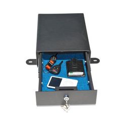 Bestop Under Seat Storage Box Steel Powdercoated Black Lock Series, Driver Side, 1-year limited warranty 42641-01