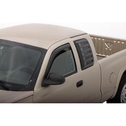 Ventshade Window Visor Acrylic Smoke In-Channel Mount Type Ventvisor Series, Front, Driver & Passenger Side, 192071