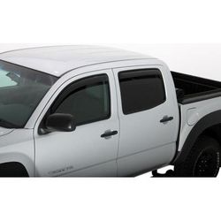 Ventshade Window Visor Acrylic Smoke In-Channel Mount Type Ventvisor Series, Front & Rear, Lifetime limited warranty 194134