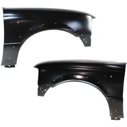 Replacement Fender Steel Primed, Front, Driver & Passenger Side, 1-year unlimited-mileage warranty SET-10058