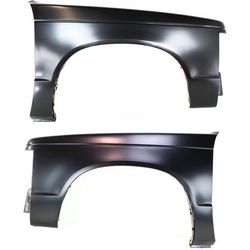 Replacement Fender Steel Primed, Front, Driver & Passenger Side, 1-year unlimited-mileage warranty SET-6901