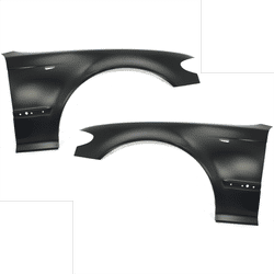 Replacement Fender Steel Primed, Front, Driver & Passenger Side, 1-year unlimited-mileage warranty SET-B220113
