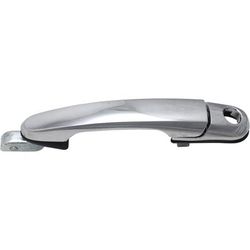 Replacement Exterior Door Handle Chrome, Front, Driver Side, 1-year unlimited-mileage warranty REPHY462132C