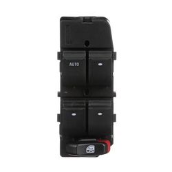 Standard Window Switch Black OE Replacement, Front, Driver Side, 3-year or 36,000-mile limited warranty DS-2122