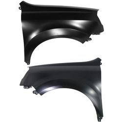 Replacement Fender Steel Primed, Front, Driver & Passenger Side, 1-year unlimited-mileage warranty SET-REPH220101Q