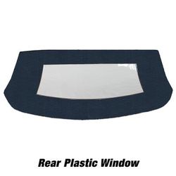 Kee Auto Top Convertible Rear Window Vinyl Dark Blue, CD1155CO16SP