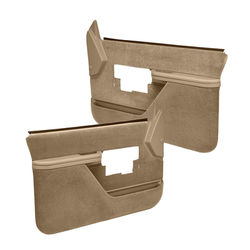 Coverlay Door Trim Panel Neutral Replacement Series, Front, Driver & Passenger Side, Lifetime limited warranty 18-38F-NTL