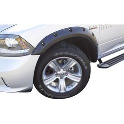 Lund Fender Flares Plastic Textured Black Elite RX-Rivet Style Series, Front & Rear, Driver Passenger Side, Lifetime limited warranty RX109T