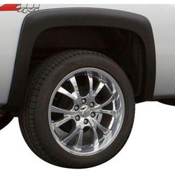 Lund Fender Flares Plastic Black Elite SX-Sport Style Series, Rear, Driver & Passenger Side, Lifetime limited warranty SX203SB