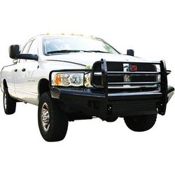 Fab Fours Grille Guard Steel Powdercoated Black Series, Front, DR09-K2460-1
